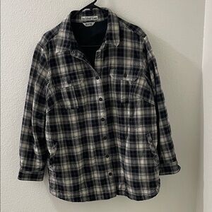 Women’s Duluth Trading Company flannel shacket size XL